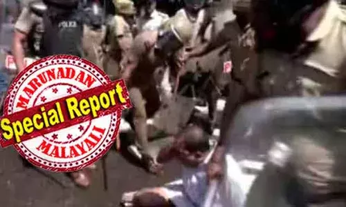 ഒരു അബിന്‍ വര്‍ക്കി വീണാല്‍ ആയിരം അബിന്‍ വര്‍ക്കിമാര്‍ വരും; അടിക്കുന്ന പോലീസുകാരെ വ്യക്തിപരമായി കൈകാര്യം ചെയ്യുമെന്ന് സുധാകരന്‍; ആ വളഞ്ഞിട്ട് തല്ലലിന് പിന്നില്‍ ഹേമാ കമ്മറ്റി പ്രതികാരമോ?