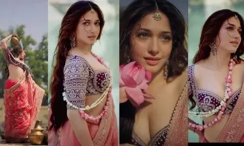 ഫോട്ടോഷൂട്ടിൽ രാധയായി തമന്ന ഭാട്ടിയ; മതവികാരം വൃണപ്പെടുത്തിയെന്ന് വിമർശനം; സൈബര്‍ ആക്രമണം ശക്തമായതോടെ ഫോട്ടോകൾ നീക്കം ചെയ്തു