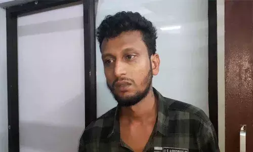 വിദേശത്ത് ജോലി ചെയ്യുന്ന ഭാര്യയെ ഭീഷണിപ്പെടുത്താന്‍ മകളുടെ കഴുത്തില്‍ വടിവാള്‍ വച്ച് വീഡിയോ കോള്‍; യുവാവ് അറസ്റ്റില്‍