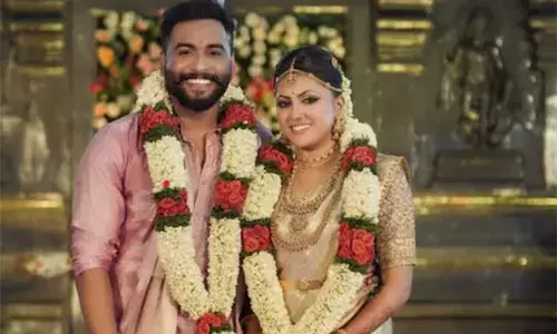 നടി ശ്രീവിദ്യ മുല്ലച്ചേരി വിവാഹിതയായി; വരന്‍ സംവിധായകന്‍ രാഹുല്‍ രാമചന്ദ്രന്‍; ആറു വര്‍ഷത്തെ പ്രണയത്തിന് ശേഷം വിവാഹം