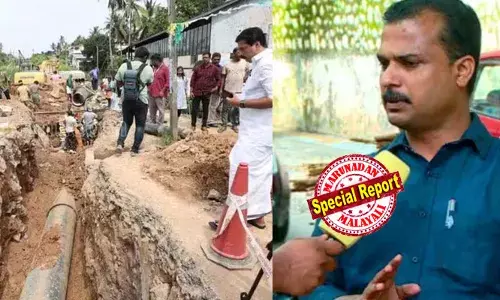 നാല് ദിവസമായി കുടിവെള്ളമില്ലാതെ 44 വാര്‍ഡുകള്‍; കുറ്റകരമായ അനാസ്ഥ, ഉദ്യോഗസ്ഥര്‍ക്കെതിരെ നടപടിയെടുക്കണം; തലസ്ഥാനത്തെ കുടിവെള്ള മുടക്കത്തില്‍ വിമര്‍ശിച്ച് വികെ പ്രശാന്ത് എംഎല്‍എ