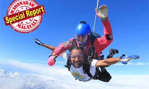 ആകാശത്തു നിന്നും എടുത്തുചാടി മറുനാടന്‍ ഷാജന്‍; മുണ്ടക്കൈയില്‍ അനാഥരായ കുരുന്നുകള്‍ക്കായി സമാഹരിച്ചത് 18 ലക്ഷം രൂപ; സ്‌കൈ ഡൈവിങ് വഴി ബ്രിട്ടീഷ് മലയാളി ചാരിറ്റി ഫൗണ്ടേഷന്‍ സമാഹരിച്ചത് 70 ലക്ഷം