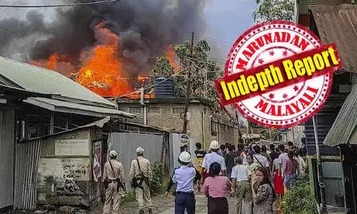 ഗസ്സയിലും യുക്രൈനിലും കണ്ടപോലെ ഡ്രോണ്‍- റോക്കറ്റ് ആക്രമണങ്ങള്‍ ഇന്ത്യയിലും! സത്രീകളും കുട്ടികളും കലാപത്തിന്റെ മൂന്‍നിരയില്‍; പിന്നില്‍ ചൈനയോ നാര്‍ക്കോട്ടിക്ക് മാഫിയയോ? മണിപ്പൂരില്‍ നടക്കുന്നത് അസാധാരണ കലാപം