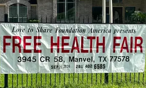 ഹൂസ്റ്റണില്‍ സൗജന്യ ആരോഗ്യ മേള 2024 സെപ്റ്റംബര്‍- 21 ന്