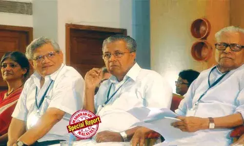 വിഎസിന്റെ പ്രിയ സഖാവെങ്കിലും പിണറായി മുഖ്യമന്ത്രി ആകുന്നത് തടയാന്‍ ശ്രമിച്ചില്ല;  യെച്ചൂരി ഒറ്റിയെന്ന ആക്ഷേപം വന്നെങ്കിലും പാര്‍ട്ടിയെ മുറുകെ പിടിച്ചു; വി എസ് കേരളത്തിന്റെ കാസ്‌ട്രോ എന്നും വഴികാട്ടിയെന്നും ആശ്വാസ വാക്കുകള്‍;  യെച്ചൂരി എന്ന നയതന്ത്രജ്ഞന്‍