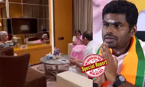 നിര്‍മല സീതാരാമനോട് അന്നപൂര്‍ണ ഉടമ ക്ഷമാപണം നടത്തുന്ന വീഡിയോ; വ്യവസായികള്‍ക്കിടയില്‍ എതിര്‍പ്പ്; ദൃശ്യങ്ങള്‍ പുറത്തുവിട്ടതില്‍ ഖേദം പ്രകടിപ്പിച്ച് അണ്ണാമലൈ