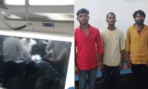 ട്രയല്‍ റണ്ണിനിടെ വന്ദേ ഭാരതിന് നേരെ കല്ലേറ്; ഫ്‌ലാഗ് ഓഫ് ചെയ്യാനിരിക്കെ കേടുപാടുകള്‍; പ്രതികള്‍ പിടിയില്‍