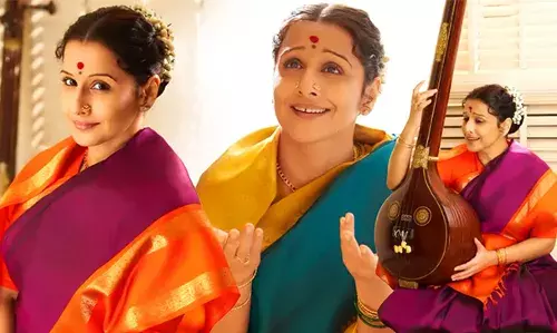 വീണ്ടും മേക്കോവറില്‍ ഞെട്ടിച്ച് വിദ്യാ ബാലന്‍; ഇത്തവണയെത്തുന്നത് എം എസ് സുബലക്ഷ്മിയുടെ വേഷത്തില്‍; വൈറലായി ചിത്രങ്ങള്‍