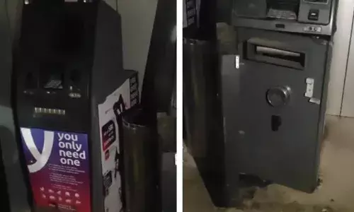 ആന്ധ്രാപ്രദേശിൽ എടിഎം കുത്തിപൊളിച്ച് ഒരു കോടിയോളം രൂപ കവർന്നു; മോഷണം നടന്നത് രണ്ട് എടിഎമ്മുകളിൽ; രണ്ടിലും സിസിടിവി ക്യാമറകൾ ഇല്ലായിരുന്നുവെന്ന് പോലീസ്; പ്രതികൾക്കായി അന്വേഷണം ഊർജിതം