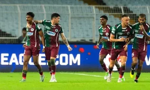 ഇന്ത്യൻ സൂപ്പർ ലീഗ്; പകരം വീട്ടി മോഹൻ ബഗാൻ; സീസണിലെ ആദ്യ ജയം; നോർത്ത് ഈസ്റ്റിനെ 3-2 ന് തകർത്തു