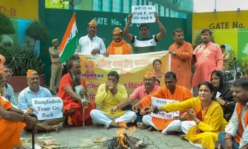 ഇന്ത്യ-ബംഗ്ലാദേശ് ക്രിക്കറ്റ് മത്സരം നടത്താൻ അനുവദിക്കില്ല; മത്സര ദിവസമായ ഒക്ടോബർ 6ന് ഗ്വാളിയോറിൽ ബന്ദിന് ആഹ്വാനം ചെയ്ത് ഹിന്ദു മഹാസഭ; സുരക്ഷയൊരുക്കി പോലീസ്