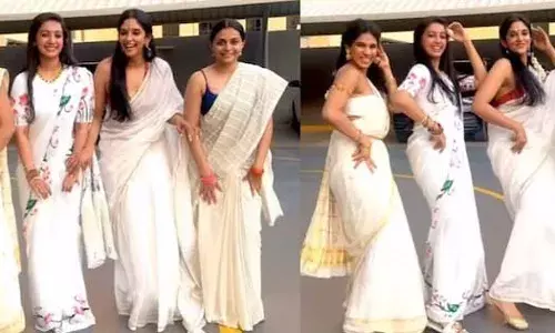 സുഹൃത്തുക്കള്‍ക്കൊപ്പം ഗോലു മാല്‍ പാട്ടിന് നൃത്തച്ചുവടുമായി നൈല ഉഷ: വീഡിയോ ഏറ്റെടുത്ത് ആരാധകര്‍