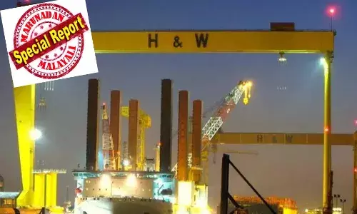 ടൈറ്റാനിക്കിനെ പോലെ ടൈറ്റാനിക് നിര്‍മ്മിച്ച കമ്പനിയും മുങ്ങുന്നു: അഞ്ച് വര്‍ഷത്തിനിടെ രണ്ടാം തവണയും പാപ്പരായി ഹാര്‍ലാന്‍ഡ് ആന്‍ഡ് വോള്‍ഫ്