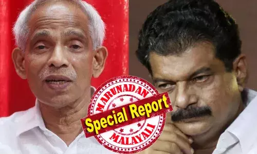 ഇന്നലെ വരെ പഞ്ച പാവവും പരമ സാധുവും; ഒറ്റ ദിവസം കൊണ്ട് ഇഎന്‍ മോഹന്‍ദാസിനെ ആര്‍ എസ് എസുകാരനാക്കി അമ്പൂക്ക; ചവിട്ടി വീഴ്ത്തി കോളറില്‍ പിടിച്ച കഥയുമായി സിപിഎം ജില്ലാ സെക്രട്ടറിയ്ക്ക് കടന്നാക്രമണം; നിലമ്പൂരാനും വര്‍ഗ്ഗീയ കാര്‍ഡ് ഇറക്കുമ്പോള്‍; അന്‍വര്‍ കലി തുള്ളുമ്പോള്‍