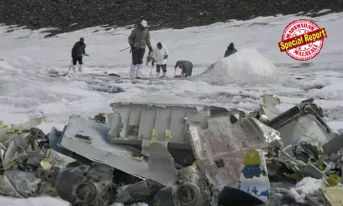 വ്യോമസേന വിമാനം തകര്‍ന്ന് കാണാതായ നാലു പേരുടെ മൃതദേഹം 56 വര്‍ഷത്തിന് ശേഷം കണ്ടെത്തി തെരച്ചില്‍ സംഘം; കൊല്ലപ്പെട്ടവരില്‍ ഇലന്തൂരുകാരന്‍ തോമസ് ചെറിയാനും; ഇത് ഇന്ത്യന്‍ എയര്‍ഫോഴ്സിന്റെ ചരിത്രത്തിലെ ഏറ്റവും ദൈര്‍ഘ്യമേറിയ തെരച്ചില്‍; വിമാനത്തില്‍ ഉണ്ടായിരുന്നത് 102 പേര്‍