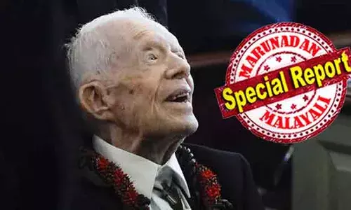 സെഞ്ച്വറി പിന്നിട്ട അമേരിക്കയിലെ പ്രസിഡന്റ് പദവിയില്‍ എത്തിയ ആദ്യ വ്യക്തി; ആഗ്രഹം കമലാ ഹാരീസിന് വോട്ടു ചെയ്യണമെന്നും; ജിമ്മ കാര്‍ട്ടറിന് നൂറാം പിറന്നാള്‍