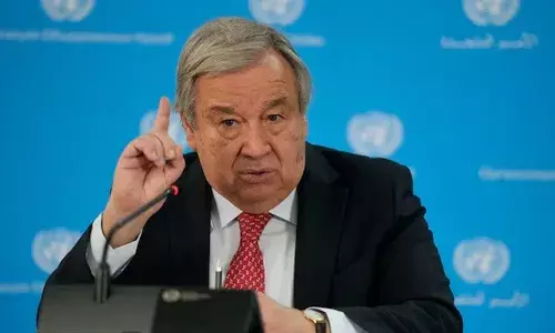 ഇറാന്റെ മിസൈലാക്രമണത്തെ പേരെടുത്ത് പറഞ്ഞ് അപലപിച്ചില്ല; തങ്ങളുടെ മണ്ണില്‍ കാല്‍ കുത്തരുത്; യുഎന്‍ സെക്രട്ടറി ജനറല്‍ അന്റോണിയോ ഗുട്ടെറെസിന് ഇസ്രയേലില്‍ പ്രവേശിക്കുന്നതിന് വിലക്ക്