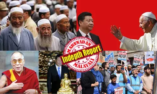 പള്ളികളില്‍ കര്‍ത്താവിന്റെ പടത്തിന് പകരം ഷീ ജിന്‍ പിങിന്റെ പടം! കുരിശുകള്‍ക്കും വിലക്കെന്ന് റിലീജിയസ് ഫ്രീഡം റിപ്പോര്‍ട്ട്; നോമ്പും നിസ്‌ക്കാരവും വരെ നിരോധിച്ച് വരെ മുസ്ലീം പീഡനം; ഹോങ്കോങ്ങ് ഏഷ്യയിലെ കത്തോലിക്കാ കോട്ടയാവുമെന്നും ഭീതി; മത പീഡനത്തില്‍ റെക്കോര്‍ഡിട്ട് ചൈന