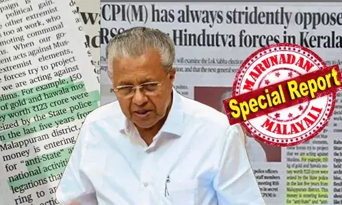 സ്വര്‍ണക്കടത്തിലൂടെ മലപ്പുറത്ത് എത്തുന്ന പണം രാജ്യദ്രോഹ പ്രവര്‍ത്തനങ്ങള്‍ക്ക് ഉപയോഗിക്കുന്നെന്ന പരാമര്‍ശം; വിവാദ അഭിമുഖത്തില്‍ മുഖ്യമന്ത്രി അടക്കമുള്ളവര്‍ക്കെതിരെ നടപടി ആവശ്യപ്പെട്ട് കോടതിയില്‍ ഹരജി