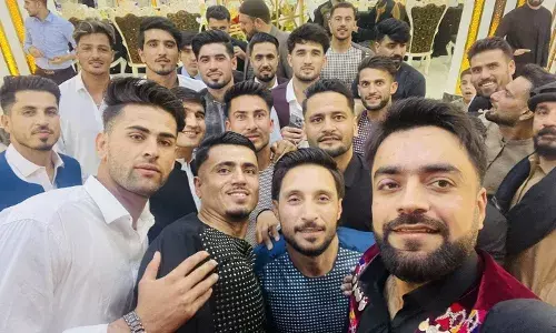 ലോകകപ്പ് നേടാനായി കാത്തിരുന്നില്ല; അഫ്ഗാന്‍ സ്റ്റാര്‍ ബൗളര്‍ റാഷിദ് ഖാന്‍ വിവാഹിതനായി