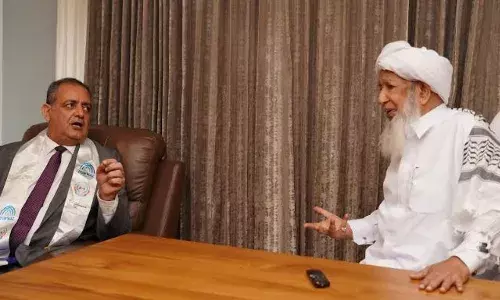 പലസ്തീന് എംബസി കൗണ്സിലര് ഗ്രാന്ഡ് മുഫ്തിയെ സന്ദര്ശിച്ചു പലസ്തീന് എംബസി കൗണ്സിലര് ഗ്രാന്ഡ് മുഫ്തിയെ സന്ദര്ശിച്ചു