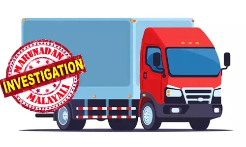 ഡ്രൈവര്‍ ചായ കുടിക്കാന്‍ ഇറങ്ങിയപ്പോള്‍ ലോറിയുമായി യുവാവ് മുങ്ങി; അമിത വേഗത്തില്‍ പായുന്നതിനിടെ ലോറി മറിഞ്ഞു: മോഷ്ടാവിനെ കയ്യോടൊ പൊക്കി പോലിസ്