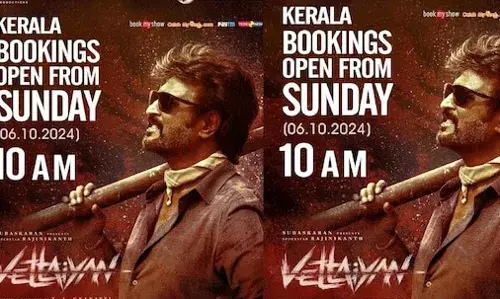 തലൈവര്‍ വരുന്നു: രജനികാന്ത് ചിത്രം വേട്ടയ്യന്‍ കേരള ബുക്കിംഗ് നാളെ മുതല്‍; വിതരണക്കാര്‍ ശ്രീ ഗോകുലം മൂവീസ്