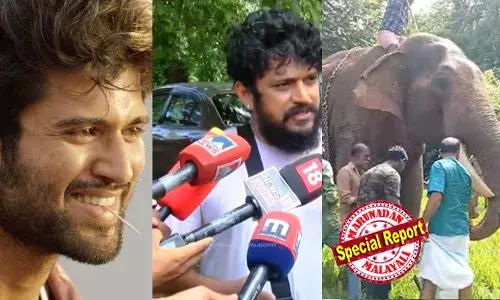കൊമ്പന്‍ മണികണ്ഠന്റെ കുത്തേറ്റ് പുതുപ്പള്ളി സാധു കാടുകയറുമ്പോള്‍ വിജയ് ദേവരകൊണ്ട കാരവാനില്‍; ആനയുടെ ആക്രമണം ലാസ്റ്റ് ഷോട്ടിന്റെ റീടേക്കിനിടെ; പുതുപ്പള്ളി സാധുവിനെ ഉടന്‍ സിനിമ ഷൂട്ടിങ്ങിലേക്ക് അയക്കില്ലെന്ന് ആന പാപ്പാന്‍