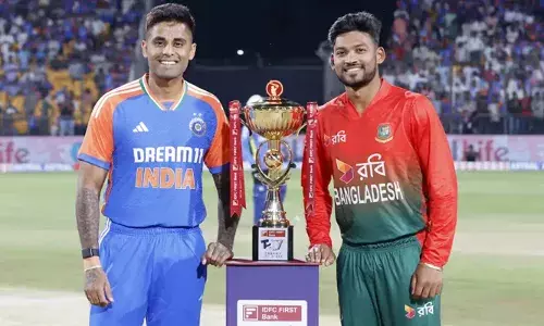 ലിറ്റന്‍ ദാസിനെയും ഇമോനെയും മടക്കി അര്‍ഷ്ദീപ്; ബംഗ്ലാദേശിന് മോശം തുടക്കം; ഇന്ത്യന്‍ നിരയില്‍ അരങ്ങേറി മായങ്ക് യാദവും നിതീഷ് കുമാര്‍ റെഡ്ഡിയും; പരമ്പര ജയത്തോടെ തുടങ്ങാന്‍ സൂര്യയും സംഘവും