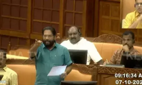 എന്നോട് മറ്റേ വര്‍ത്തമാനം പറയരുത്, നിന്റെ കൈയില്‍ വച്ചാല്‍ മതി; ഭരണപക്ഷ എംഎല്‍എമാരെ പോലും ഞെട്ടിച്ച് സഭയില്‍ വി ജോയിയുടെ രോഷപ്രകടനം