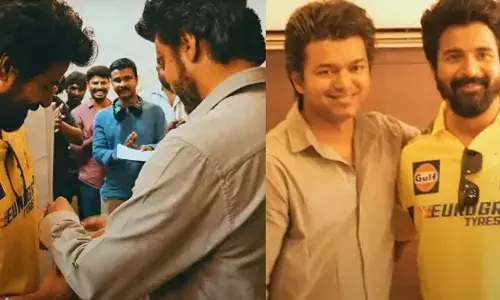 പ്രതിഫലം വാങ്ങിയില്ല; ശിവകാര്‍ത്തികേയന് വാച്ച് സമ്മാനമായി നല്‍കി വിജയ്: ഗോട്ടില്‍ കാമിയോ കലക്കിയതിനുള്ള സമ്മാനം