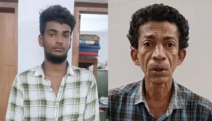 കടയില്‍നിന്ന് ആരും കാണാതെ മൊബൈല്‍ ഫോണ്‍ മോഷ്ടിച്ചു; ഇതര സംസ്ഥാന തൊഴിലാളിയ്ക്ക് മറിച്ചുവിറ്റ രണ്ട് പേര്‍ പിടിയില്‍