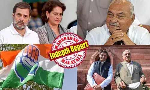 അന്ന് കുടുംബാധിപത്യത്തിനെതിരായ ജി- 23 സംഘത്തിലെ പ്രധാനി; ഇന്ന്  കോണ്‍ഗ്രസിനെ ബാപ്പു- ബേട്ട പാര്‍ട്ടിയാക്കി; രാഹുല്‍ഗാന്ധിയെ മറികടന്ന് ആപ്പ് സഖ്യം പൊളിച്ചു; ചൗതാല-ബെന്‍സിലാല്‍-ഭജന്‍ലാല്‍ രാജിനെ വെട്ടി; ഹരിയാനയില്‍ രാഷ്ട്രീയ വില്ലനായ ഹൂഡ കുടുംബത്തിന്റെ കഥ