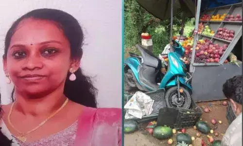 പാലക്കാട് സ്കൂട്ടറിന് പിറകിൽ കാർ ഇടിച്ച് അപകടം; ചികിത്സയിലിരിക്കെ ഒറ്റപ്പാലം റെയിൽവേ ഹെൽത്ത് ഇൻസ്‌പെക്ടർ മരിച്ചു