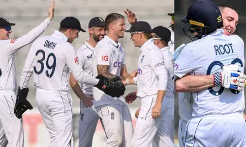 ഒന്നാം ഇന്നിങ്‌സില്‍ മൂന്ന് പേര്‍ക്ക് സെഞ്ചറി; 556 റണ്‍സും നേടി; മറുപടിയായി ഹാരി ബ്രൂക്കിന്റെ ട്രിപ്പിള്‍ സെഞ്ചറിയും ജോ റൂട്ട് ഇരട്ടസെഞ്ചറിയും; ഇംഗ്ലീഷ് റണ്‍മല കണ്ട മുള്‍ട്ടാന്‍ ടെസ്റ്റില്‍ പാക്കിസ്ഥാന്‍ തോല്‍വിയിലേക്ക്