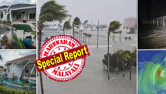 വന്‍ മരങ്ങളെല്ലാം പിഴുതു വീണു; തകര്‍ന്ന കെട്ടിടങ്ങളും വിജനമായ റോഡുകളും നിറയുന്ന ദൃശ്യങ്ങള്‍; ഏഴു ലക്ഷത്തില്‍ അധികം പേര്‍ക്ക് വൈദ്യതി ഇല്ലാ അവസ്ഥ; മില്‍ട്ടണ്‍ കര തൊട്ടത് ഫ്‌ളോറിഡയുടെ നെഞ്ചു പിളര്‍ന്ന്; എങ്ങും നടുക്കും കാഴ്ചകള്‍