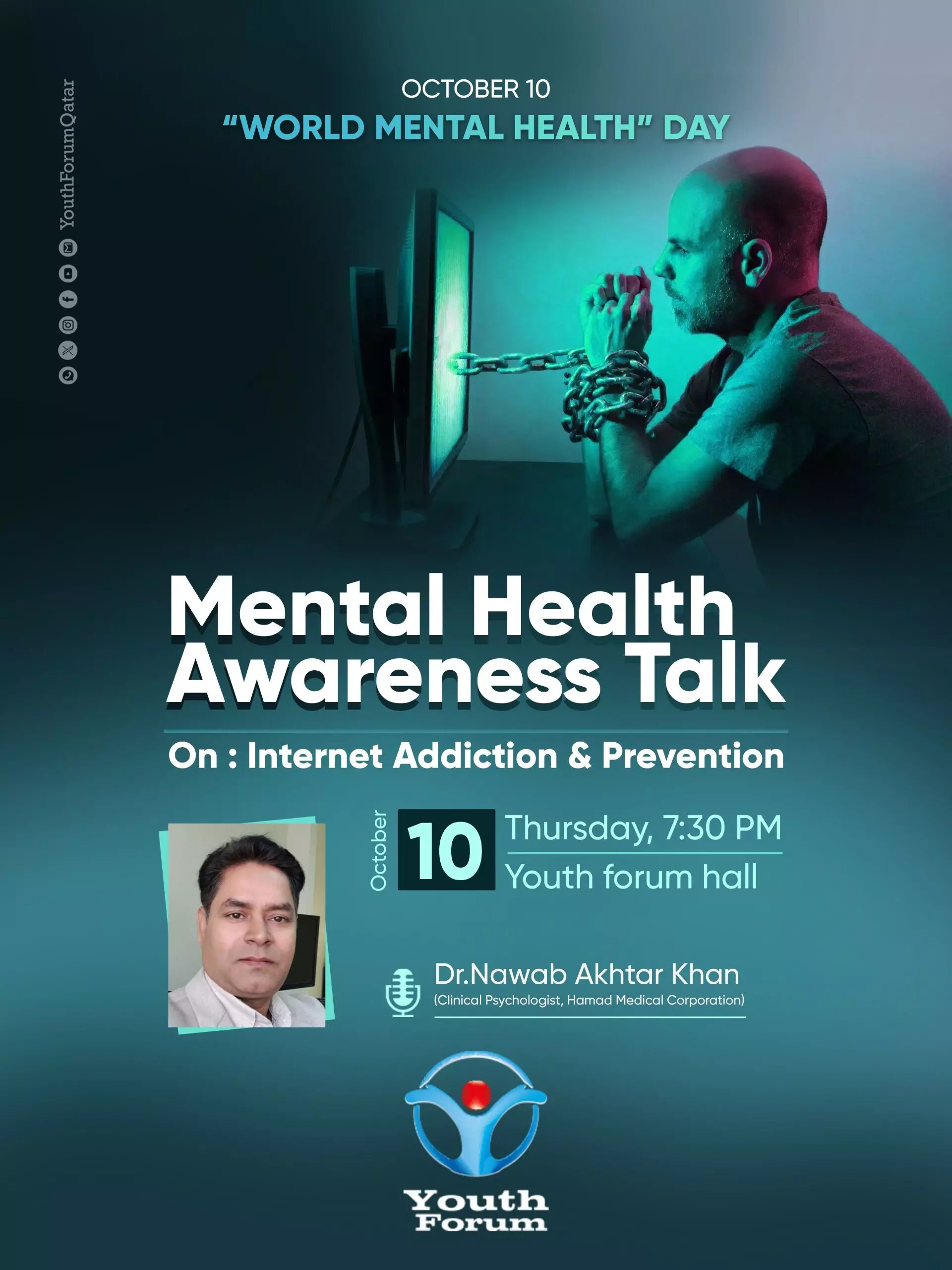 യൂത്ത് ഫോറം ഖത്തര്‍ ആരോഗ്യ ബോധവത്കരണ ക്ലാസ്