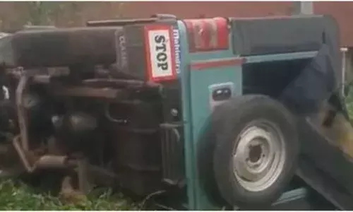 ഇടുക്കി ജനവാസ മേഖലകളിൽ വീണ്ടും കാട്ടാന ശല്യം; ജീപ്പ് കുത്തിമറിച്ചു; കുരിശുപള്ളിയുടെ ചില്ലുകള്‍ തകർത്തു