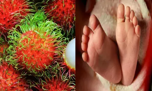 വീട്ടിൽ പൂജവയ്ക്കാനായി വാങ്ങിച്ച റംബൂട്ടാൻ എടുത്ത് വിഴുങ്ങി; തൊണ്ടയിൽ കുടുങ്ങി വെറും അഞ്ച് മാസം പ്രായമായ കുഞ്ഞിന് ദാരുണാന്ത്യം