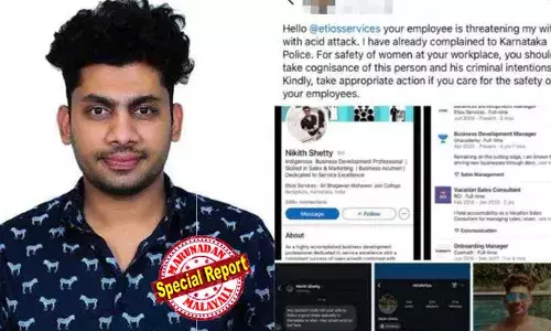 താങ്കളുടെ ഭാര്യയോട് നന്നായി വസ്ത്രം ധരിക്കാന്‍ പറയണം; അല്ലെങ്കില്‍ ഞാന്‍ അവള്‍ക്ക് നേരെ ആസിഡ് ആക്രമണം നടത്തും; ഇന്‍സ്റ്റഗ്രാമിലൂടെ ഒരൊറ്റ മെസേജ്; യുവാവിന് നഷ്ടപ്പെട്ടത് നല്ലൊരു കമ്പനിയിലെ ജോലി; പിരിച്ചുവിട്ടതിന് പിന്നാലെ കേസും