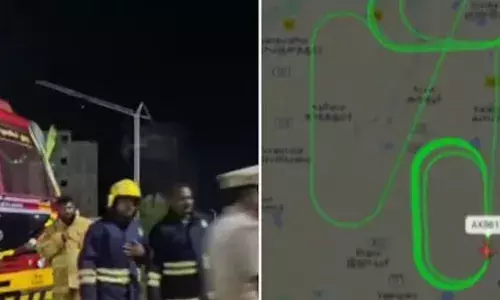 ആശങ്കയുടെ മുള്‍മുനയില്‍ നിര്‍ത്തിയ ശേഷം ആശ്വാസം;  തിരുച്ചിറപ്പള്ളി വിമാനത്താവളത്തില്‍ എയര്‍ ഇന്ത്യ എക്‌സ്പ്രസ്സ് വിമാനം തിരിച്ചിറക്കി; അടിയന്തര ലാന്‍ഡിങ് സാങ്കേതിക തകരാറിനെ തുടര്‍ന്ന്; തകരാര്‍ സംഭവിച്ചത് ഷാര്‍ജയിലേക്ക് പുറപ്പെട്ട വിമാനത്തിന്