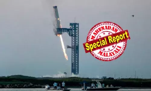 ഇത് കാലം എഴുതിച്ചേർത്ത അധ്യായം..; ഇലോൺ മസ്കിന്റെ ഉടമസ്ഥതയിലുള്ള സ്റ്റാര്‍ഷിപ് റോക്കറ്റിന്റെ   ബൂസ്റ്റര്‍ഭാഗം വിജയകരമായി വിക്ഷേപിച്ചു; ശേഷം മിനിറ്റുകള്‍ക്കുള്ളിൽ അതേ ലോഞ്ച്പാഡില്‍ വിജയകരമായി തിരിച്ചിറക്കി; ലോകത്തെ വീണ്ടും ഞെട്ടിപ്പിച്ച് മസ്‌കും കൂട്ടരും..!