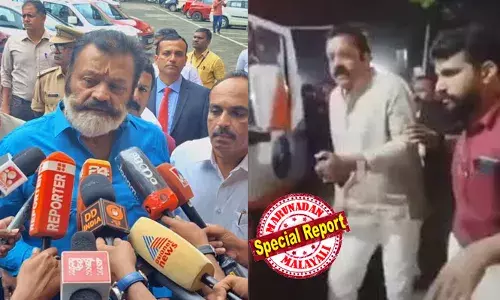 തൃശൂര്‍ പൂരം അലങ്കോലമാക്കല്‍: സുരേഷ് ഗോപി ആംബുലന്‍സ് ദുരുപയോഗം ചെയ്‌തെന്ന് പരാതി; അന്വേഷണവുമായി മോട്ടോര്‍വാഹന വകുപ്പും പൊലീസും; സിപിഐ നേതാവിന്റെ മൊഴി രേഖപ്പെടുത്തി