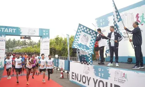 തലസ്ഥാന നഗരിക്ക് ഊര്ജം പകര്ന്ന് 5000ത്തിലധികം പേരുടെ പങ്കാളിത്തത്തോടെ യു എസ് ടി ട്രിവാന്ഡ്രം മാരത്തണ് 2024 സംഘടിപ്പിച്ചു തലസ്ഥാന നഗരിക്ക് ഊര്ജം പകര്ന്ന് 5000ത്തിലധികം പേരുടെ പങ്കാളിത്തത്തോടെ യു എസ് ടി ട്രിവാന്ഡ്രം മാരത്തണ് 2024 സംഘടിപ്പിച്ചു