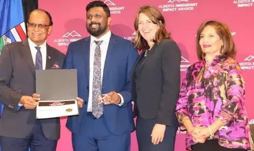 ആല്‍ബര്‍ട്ട ഗവണ്‍മെന്റിന്റെ യംഗ് ലീഡര്‍ അവാര്‍ഡ് 2024 സ്വന്തമാക്കി മലയാളി യുവാവ്; ഫാര്‍മസി വിദ്യാര്‍ത്ഥികള്‍ക്ക് വേണ്ടി നടത്തിയ സംഭാവനയ്ക്ക് പുരസ്‌കാരം നേടിയത് ഡോ. നിധിന്‍ സാം