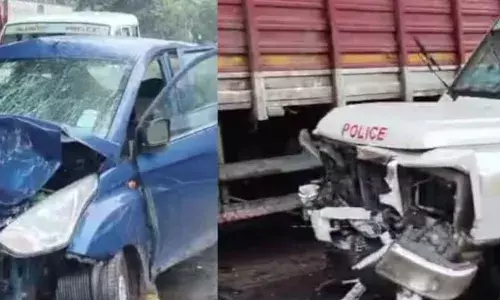 പത്തനംതിട്ടയിൽ പോലീസ് ജീപ്പും കാറും തമ്മിൽ കൂട്ടിയിടിച്ച് വൻ അപകടം; കാർ യാത്രക്കാരൻ മരിച്ചു