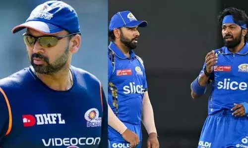 കപ്പ് അടിക്കണം..; ബൗളിംഗ് കോച്ചായി മുന്‍ ഇന്ത്യന്‍ പരിശീലകന്‍ പരസ് മാംബ്രേ; മുഖ്യ പരിശീലകനായി മഹേല ജയവര്‍ധനയും; അടിമുടി മാറ്റവുമായി മുംബൈ ഇന്ത്യൻസ്