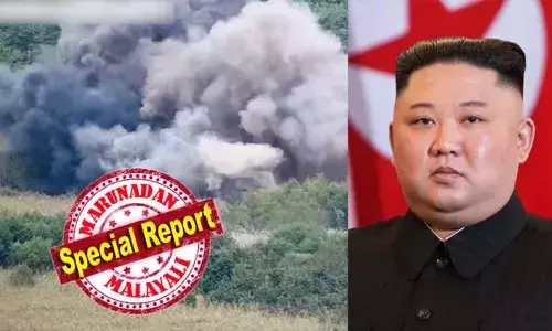 ദക്ഷിണകൊറിയ ശത്രുരാജ്യം; ഇനി ഒരു ബന്ധവും വേണ്ട; റോഡുകളും റെയില്‍വേ ശൃംഖലകളും ബോംബിട്ട് തകര്‍ത്ത് കിം ജോങ് ഉന്‍; കിമ്മിനെ പ്രകോപിപ്പിപ്പിച്ചത് ദക്ഷിണ കൊറിയ ചാര ഡ്രോണുകള്‍ വഴി നോട്ടീസുകള്‍ വിതറിയത്