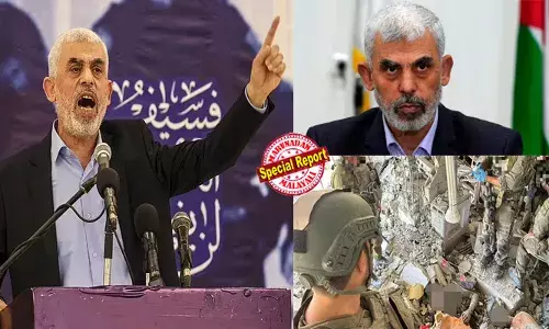 തുരങ്കത്തിനുള്ളില്‍ പെരുച്ചാഴിയെ പോലെ കഴിയുന്ന നേതാവ് ചുറ്റും നിര്‍ത്തിയിരിക്കുന്നത് യഹൂദ ബന്ദികളെ; മുമ്പും മൂന്ന് തവണ കൊല്ലപ്പെട്ടതായി വാര്‍ത്ത വന്നു; ഒക്ടോബര്‍ 7ന്റെ ആക്രമണങ്ങളുടെ സുത്രധാരനായ ഗസ്സയിലെ ബിന്‍ലാദന്‍; കൊല്ലപ്പെട്ടത് സിന്‍വറോ അയാളുടെ ബോഡി ഡബിളോ?