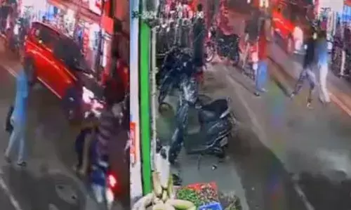 ബൈക്ക് യാത്രികനോട് പതുക്കെ പോകുവെന്ന് ഉപദേശം; ബൈക്ക് നിർത്തി തിരിച്ചെത്തി യുവാവ് വയോധികനെ മർദിച്ചു കൊലപ്പെടുത്തി; ഞെട്ടിപ്പിക്കുന്ന ദൃശ്യങ്ങൾ പുറത്ത്